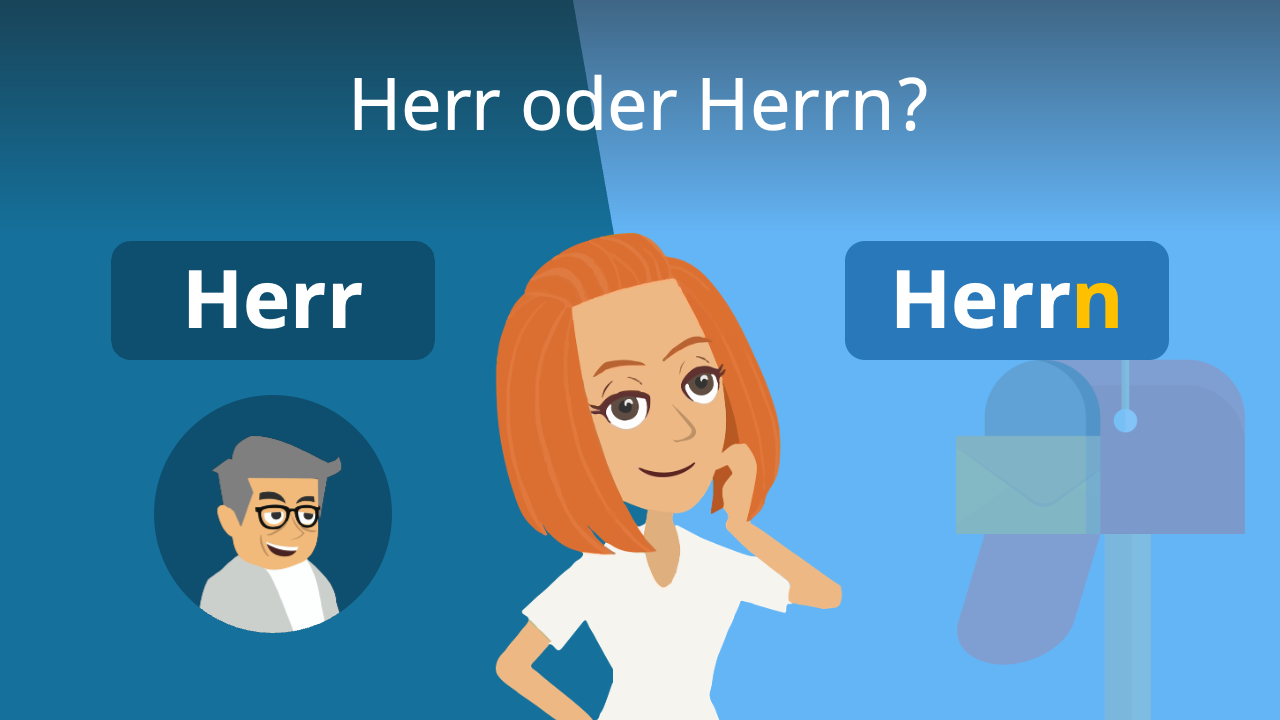 Herr Oder Herrn Im Satz studyflix.de